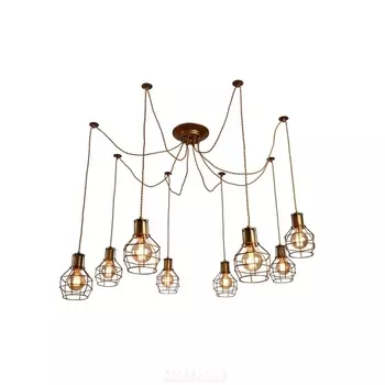 Подвесной светильник паук A9182SP-8BZ (Artelamp)