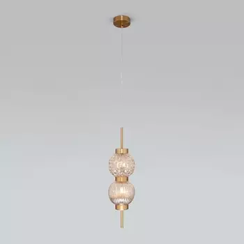 Подвесной светильник 50186/2 Eurosvet Plaza латунь