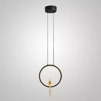 Подвесной светильник птички LED Remus One Black By ImperiumLoft Remus-One01 233015-23