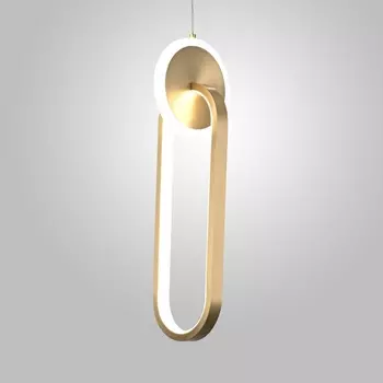 Подвесной светодиодный светильник с пультом Randall B Brass ImperiumLoft Randall01 (Умный дом, WiFi)