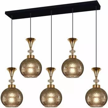 Подвесной светильник Reluce 02001-0.9-05L SMOKE