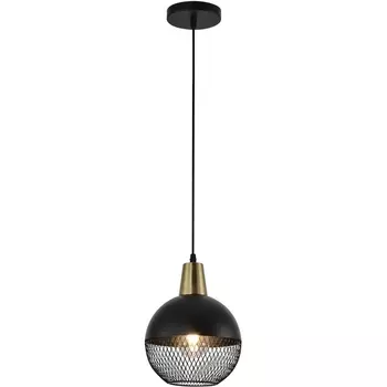 Подвесной светильник Reluce 03205-3.9-01 BK+COPPER