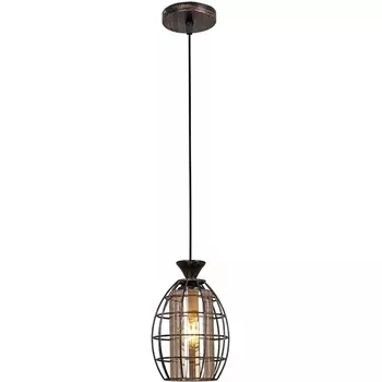 Подвесной светильник Reluce 03525-0.4-01 BK+GD