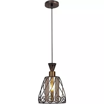 Подвесной светильник Reluce 03609-0.4-01 BK+GD