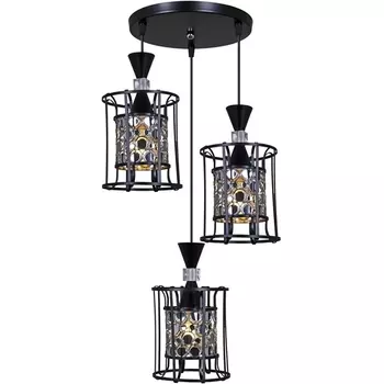 Подвесной светильник Reluce 05362-0.9-03 BK+CH