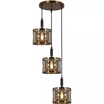 Подвесной светильник Reluce 06018-0.9-03 BK (GAB) в форме шара