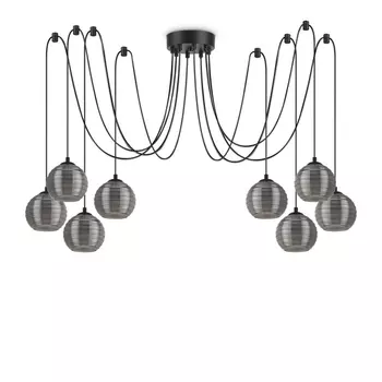 Подвесной светильник SP8 FUME' Ideal Lux RIGA шарики