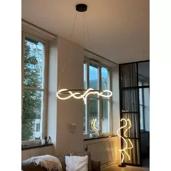 Подвесной светильник с гибким неоном Alfa Light F0324-04