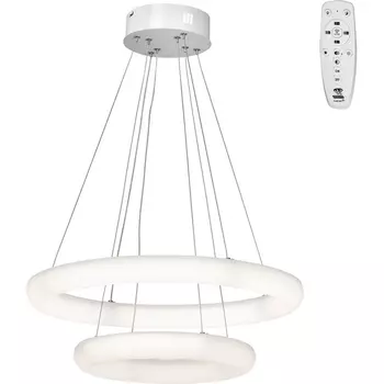 Подвесной светильник с ПДУ светодиодный LED 103Вт, 2700-6500К Vitaluce V2543DT-0/2S кольцо