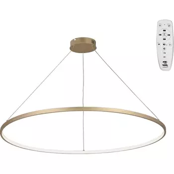 Подвесной светильник с ПДУ светодиодный LED 81Вт, 2700-6500К Vitaluce V2514DT-8/1S кольцо
