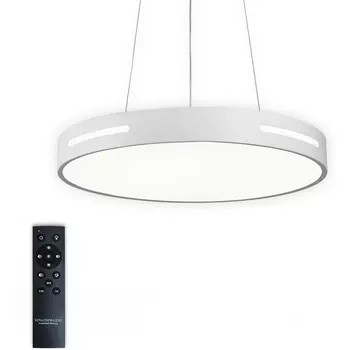 Подвесной светильник с пультом ДУ 140W, белый, LED Natali Kovaltseva INNOVATION STYLE 83138