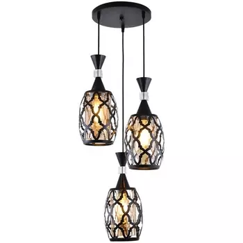 Подвесной светильник Seven Fires Dzhulius SF4047/3P-BK-AM