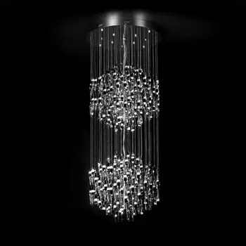 Подвесной светильник MD4506-36C Illuminati SL450 chrome с ленточкой