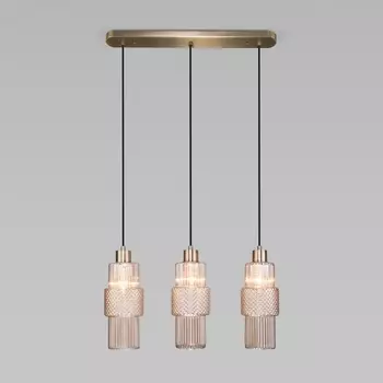 Подвесной светильник 50209/3 Eurosvet Soho бронза