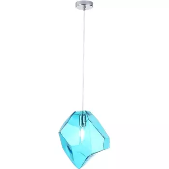 Подвесной светильник Crystal Lux NUESTRO SP1 CHROME/BLUE