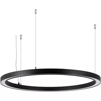 Подвесной светильник SP-CIRCLE-HANG-O3535-D1200-75W Day4000 (RAL9005, 120 deg, 230V) IP40 LED (Arlight, Алюминий) 049371