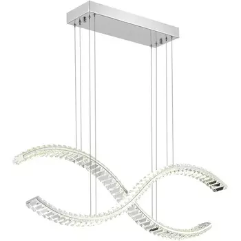 Подвесной светильник ST Luce Aceno SL6206.103.44 Хром/Прозрачный LED 1*44W 3000K