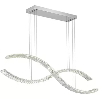 Подвесной светильник ST Luce Aceno SL6206.103.50 Хром/Прозрачный LED 1*50W 3000K