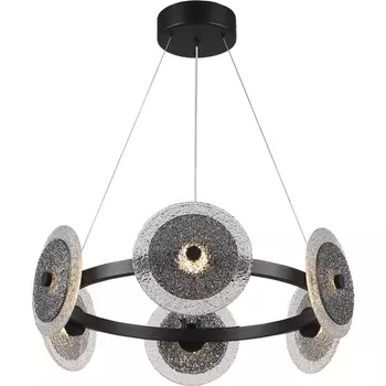 Подвесной светильник ST Luce Alumno SL6142.433.01 черный/дымчатый LED 1*34W 4000K