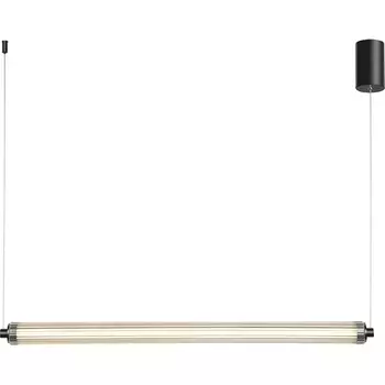 Подвесной светильник ST Luce Bamboo SL6224.413.01 Черный/Прозрачный LED 1*30W 4000K