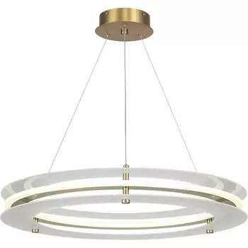 Подвесной светильник ST Luce Fagy SL6245.203.01 золотистый/Прозрачный LED 1*40W 4000K