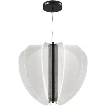 Подвесной светильник ST Luce Fesale SL6509.403.01 Черный/Прозрачный LED 1*45W 4000K