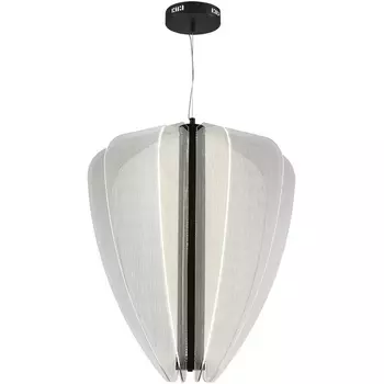 Подвесной светильник ST Luce Fesale SL6509.413.01 Черный/Прозрачный LED 1*75W 4000K