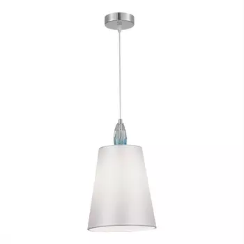 Подвесной светильник ST Luce Lingotti SL1759.103.01 Хром, Голубой/Белый E27 1*40W