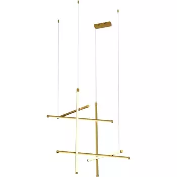 Подвесной светильник ST Luce Retico SL6207.203.70 Матовое золото LED 1*70W 3000K