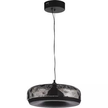 Подвесной светильник ST Luce Ripple SL6014.403.01 Черный/Черный, Дымчатый LED 1*42W