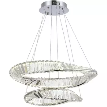 Подвесной светильник ST Luce Ritorto SL6204.101.02 Хром/Прозрачный LED 1*52W 4000K