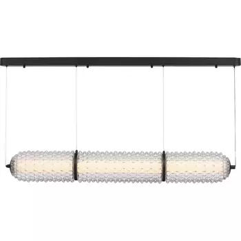 Подвесной светильник ST Luce Saguaro SL6144.413.01 черный/прозрачный LED 1*37W 4000K