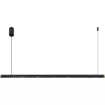 Подвесной светильник ST Luce SL6238 SL6238.403.01 черный/черный,латунь LED 1*20W 4000K