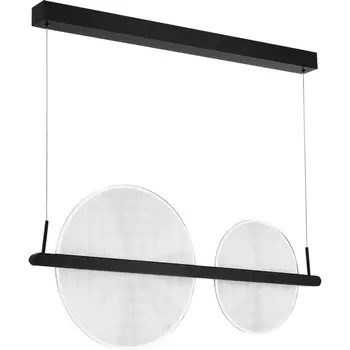 Подвесной светильник ST Luce Splendid SL6233.403.24 Черный/Прозрачный LED 1*24W 4000K