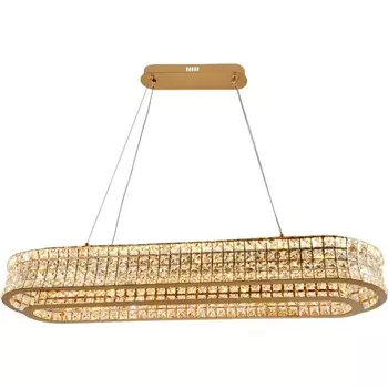 Подвесной хрустальный светильник с пультом LED Stilfort Karnelli 4024/03/12PL