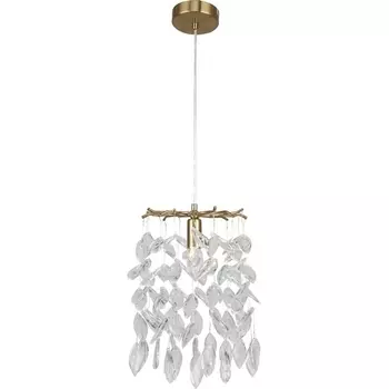 Подвесной хрустальный светильник Stilfort Ramo 2180/05/01P форма ветки