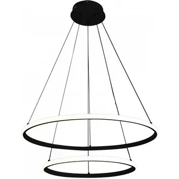 Подвесной светильник светодиодный 50W с диммером, пульт ДУ Imex PLC-7062-600-BK