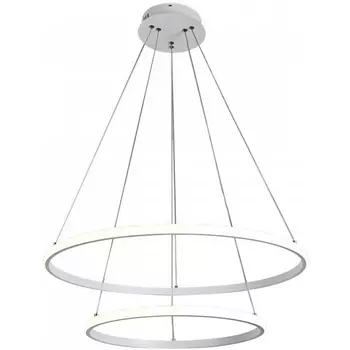 Подвесной светильник светодиодный 50W, с диммером, пульт ДУ Imex PLC-7062-600-WH