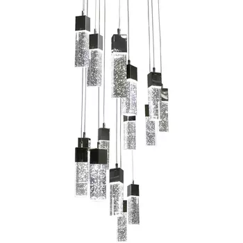 Каскадный подвесной светильник светодиодный Kink Light Аква 08510-15А,02(4000K)