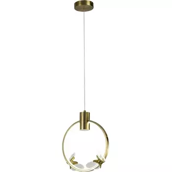 Подвесной светильник светодиодный с бабочками AM Group MARIPOSA SP2 POLISHED GOLD