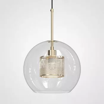 Подвесной светильник Catch Brass D24 ImperiumLoft Catch01 (186706-26) в форме шара