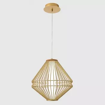 Подвесной светильник светодиодный Crystal Lux CUADRA SP15W LED GOLD