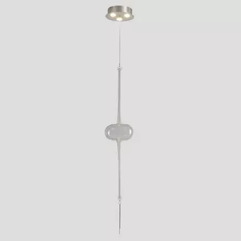 Подвесной светильник светодиодный Crystal Lux GLASS SP3W LED CHROME
