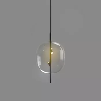 Подвесной светильник светодиодный Delight Collection 10018P 10018P/1 black/clear DeLight Collection