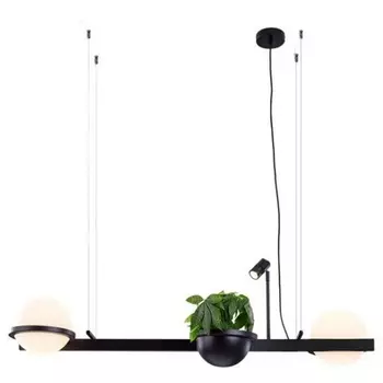 Подвесной светильник светодиодный Delight Collection 10228 10228P/S black DeLight Collection