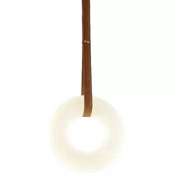 Подвесной светильник светодиодный Delight Collection 6468 6468/D300 brown/white кольцо DeLight Collection