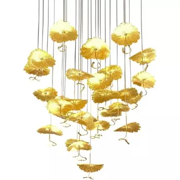 Подвесной светильник светодиодный Delight Collection 8827 8827P/29 gold DeLight Collection