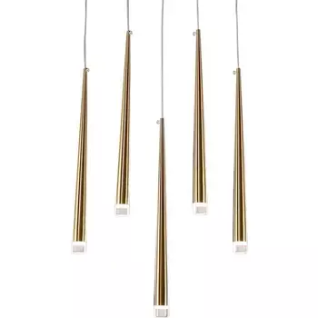 Подвесной светильник светодиодный Delight Collection Aquitaine OM042820-5 gold DeLight Collection