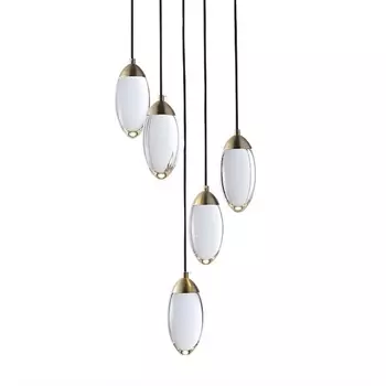 Подвесной светильник светодиодный Delight Collection Celestial MT8848-5H brass DeLight Collection