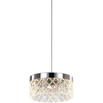 Подвесной светильник светодиодный Delight Collection Diamond cut MD21020075-1A chrome DeLight Collection